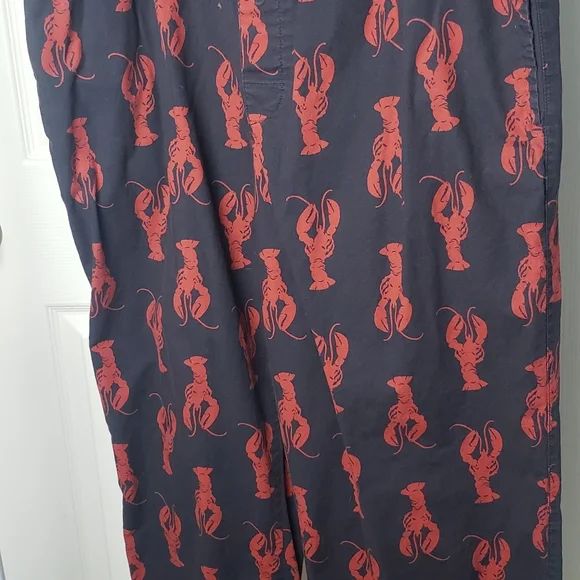 Gap Lobster Print Pajama Pants Large - Picture 2 of 6